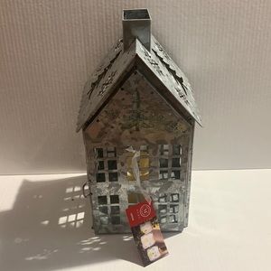 Martha Stewart Christmas Galvanized Lighted Decor House Town Village Medium